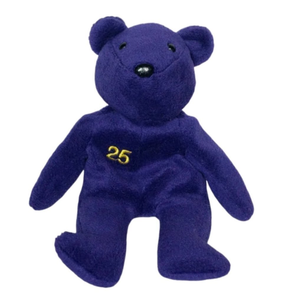 Salvinos McGwire MLB Purple Teddy Bear Plush 8.75 Inch